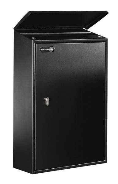 bspbhs550phzcyl Securikey Mailbox, 550 mm x 380 mm x 140 mm