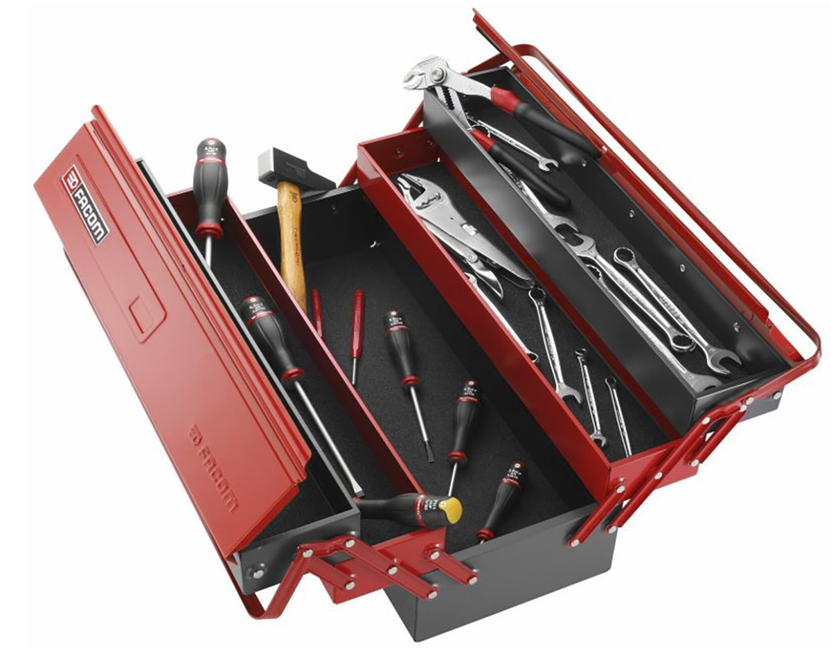 bt13gpb Facom 5 Drawer Metal Tool Box 560 mm 560 mm 220mm