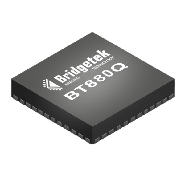 Bridgetek BT880Q-T Video IC 1-Channel SPI 48-Pin VQFN-56