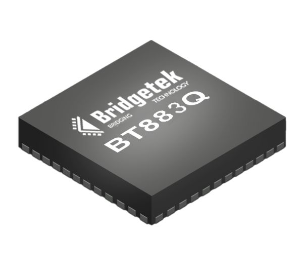 Bridgetek BT883Q-T Video Interface SPI 56-Pin VQFN-56