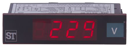 Sifam Tinsley Beta 7 Segment Digital Display Digital Panel Multifunction Meter for DC Voltage, DC Current,  22.2 mm  x