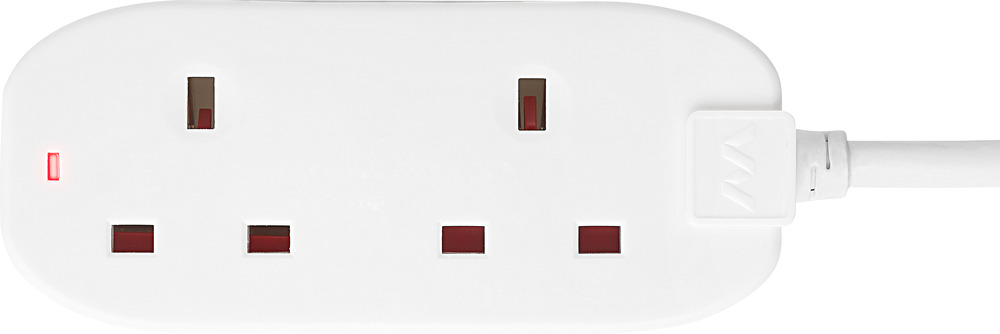 btn10n-mp BG Electrical 10 m 2 Socket Shuttered Socket Extension Lead Extension Lead, 240V, IP20