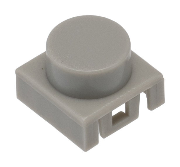 C & K Grey Push Button Cap for Use with KSA Series Switch