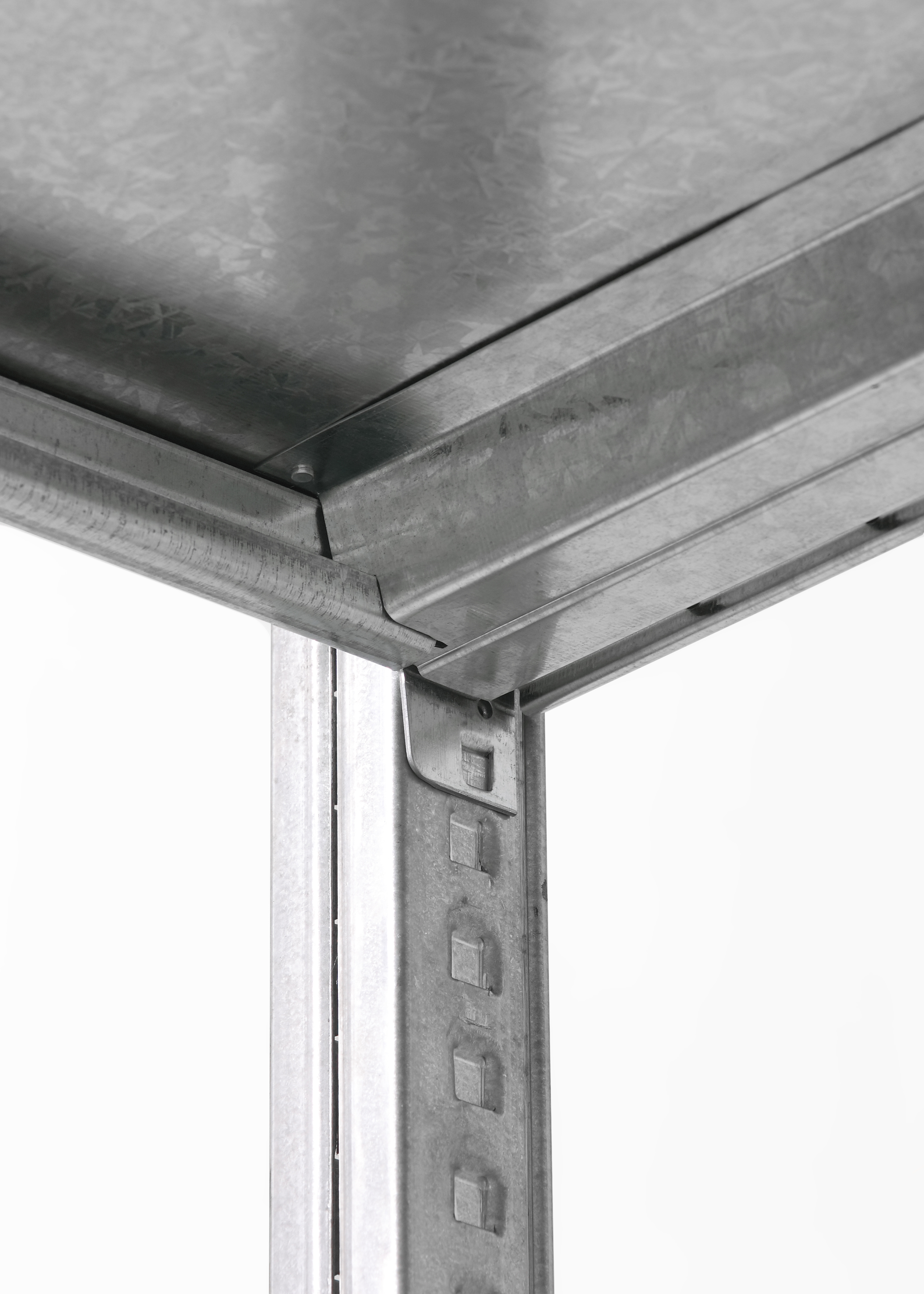 btnivsuptole1250a Manorga Steel Galvanised Storage Racking, 1250 mm x 500 mm