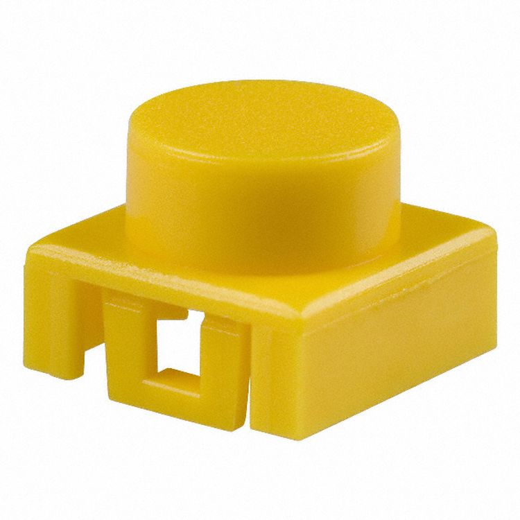 C & K Yellow Tactile Switch Cap for Switch, BTNK0230