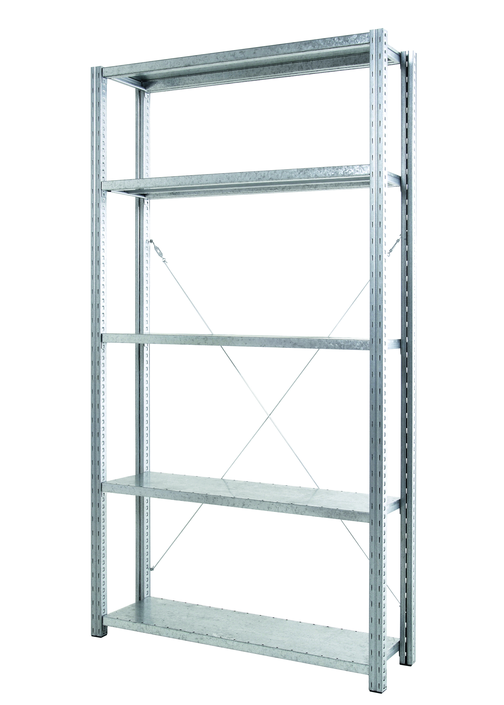 Manorga Steel Galvanised Storage Racking, 2000 mm x 600 mm