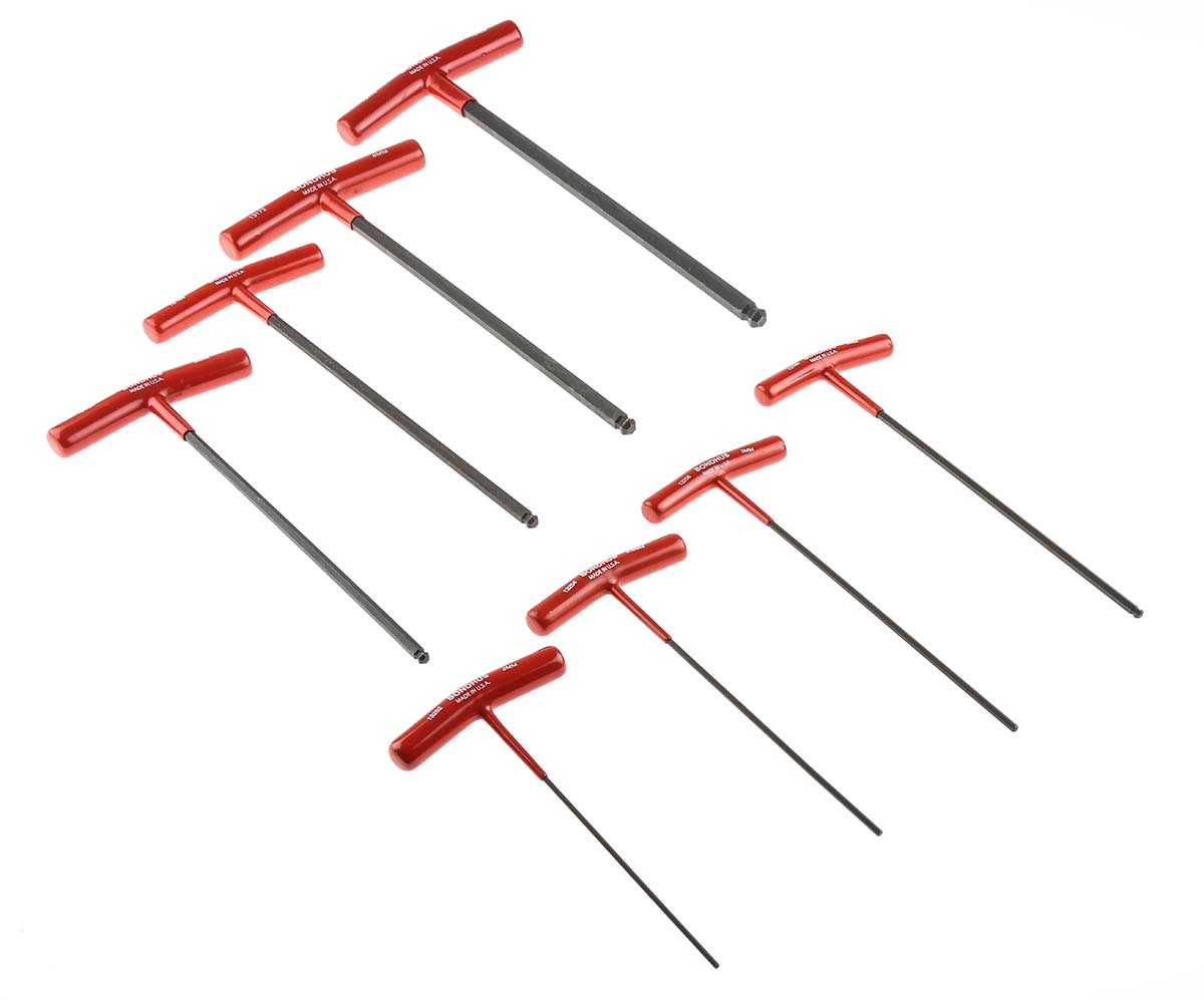 Bondhus 8 piece T Metric Hex Key Set