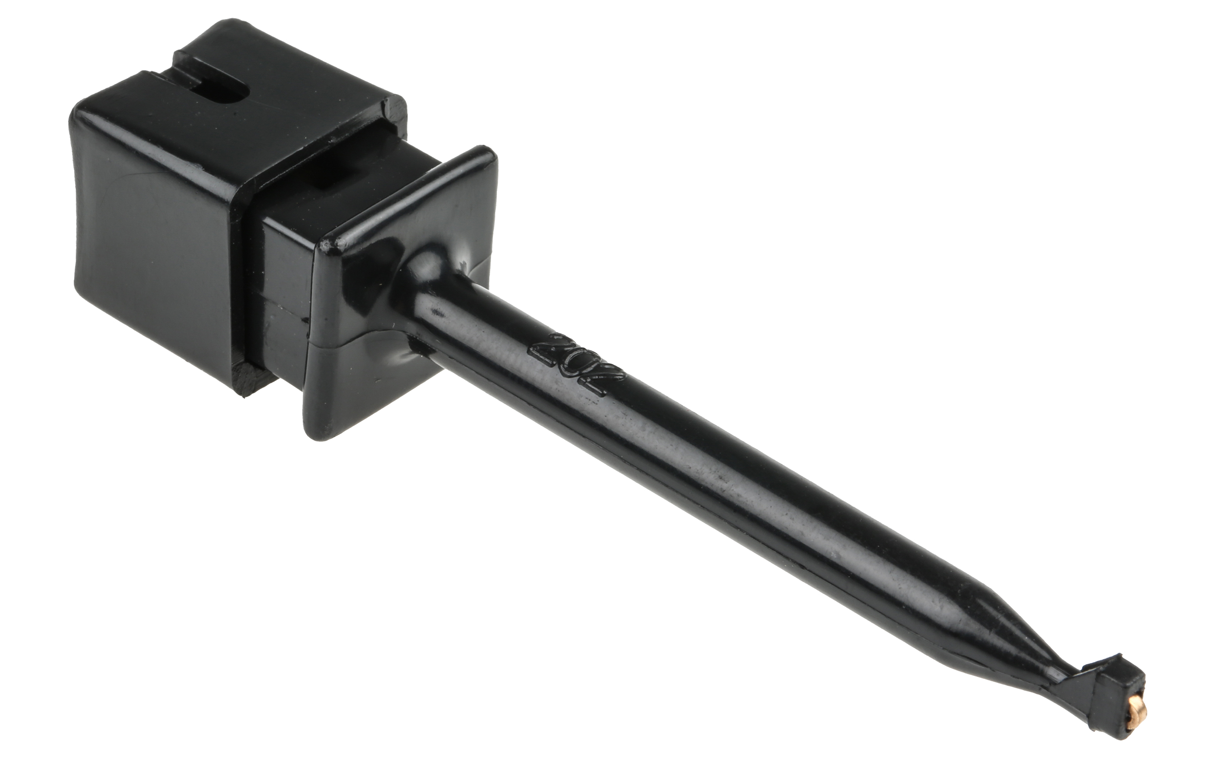 Mueller Electric Black Plunger Clip Hook Clip, 1kV 10A