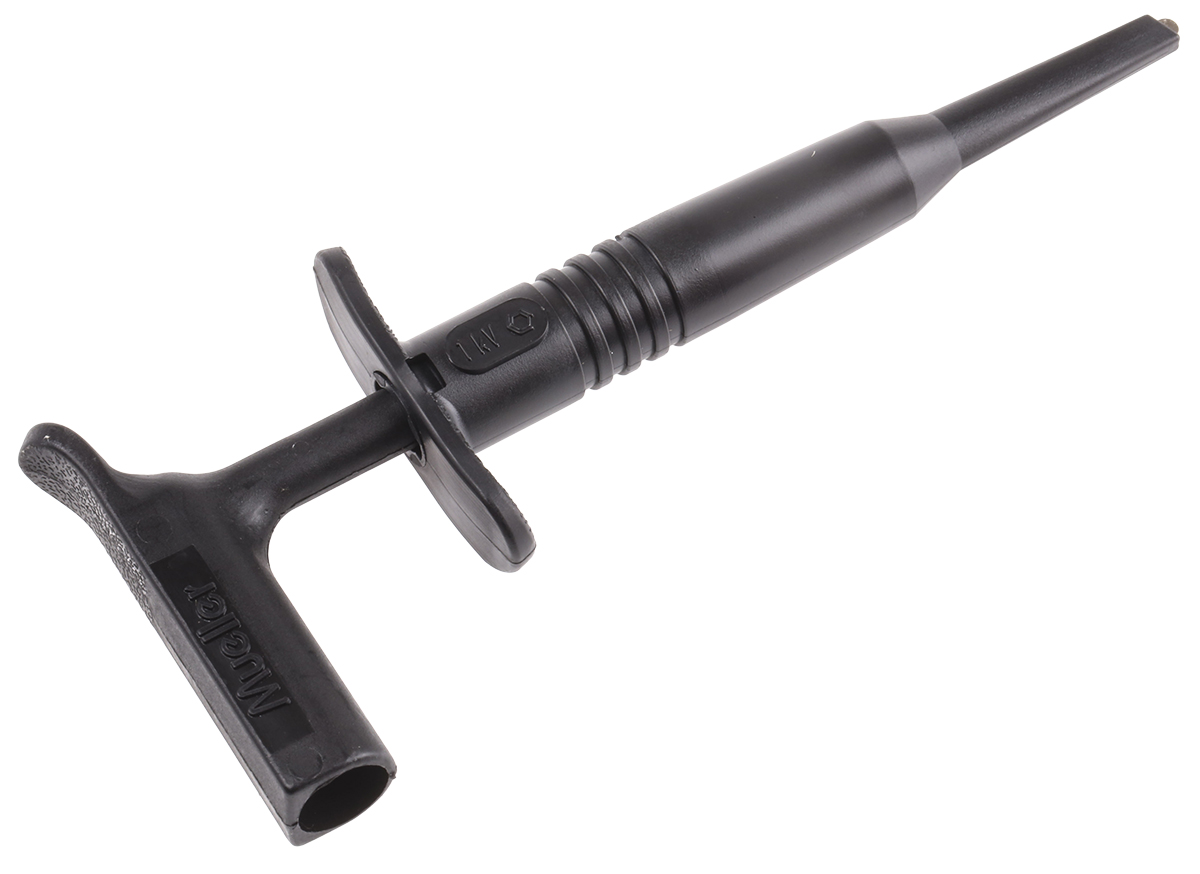 Mueller Electric Black Hook Plunger Hook Clip, 1kV 15A