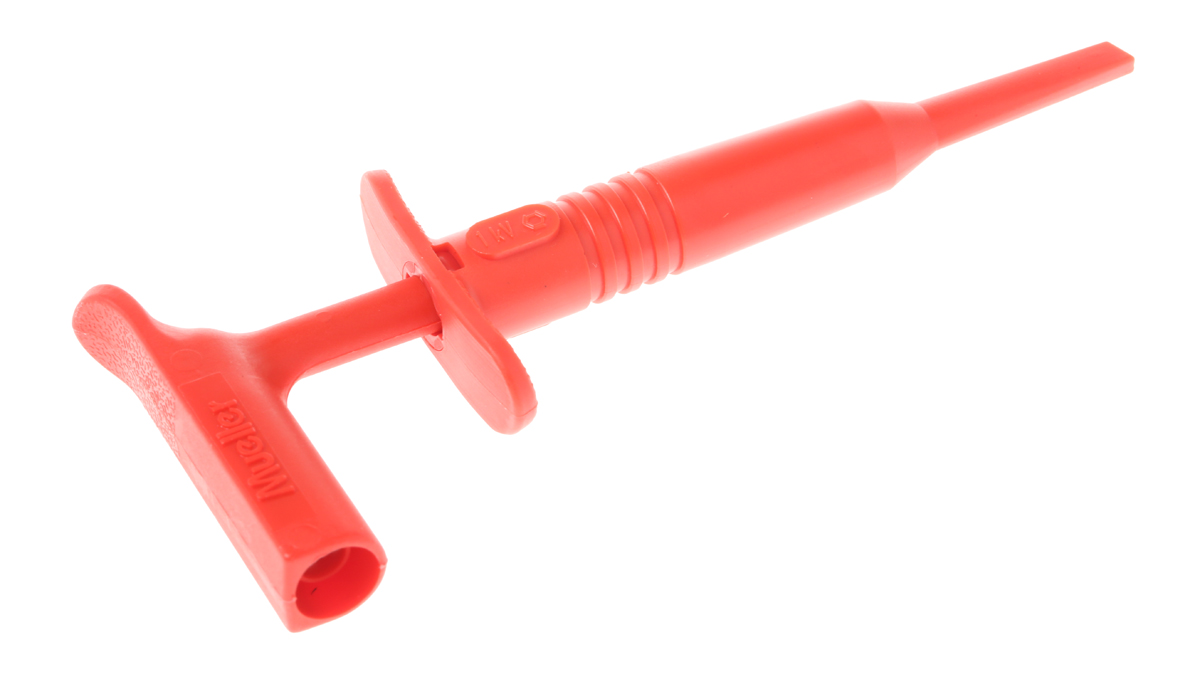 bu-20431-2 Mueller Electric Red Hook Plunger Hook Clip, 1kV 15A