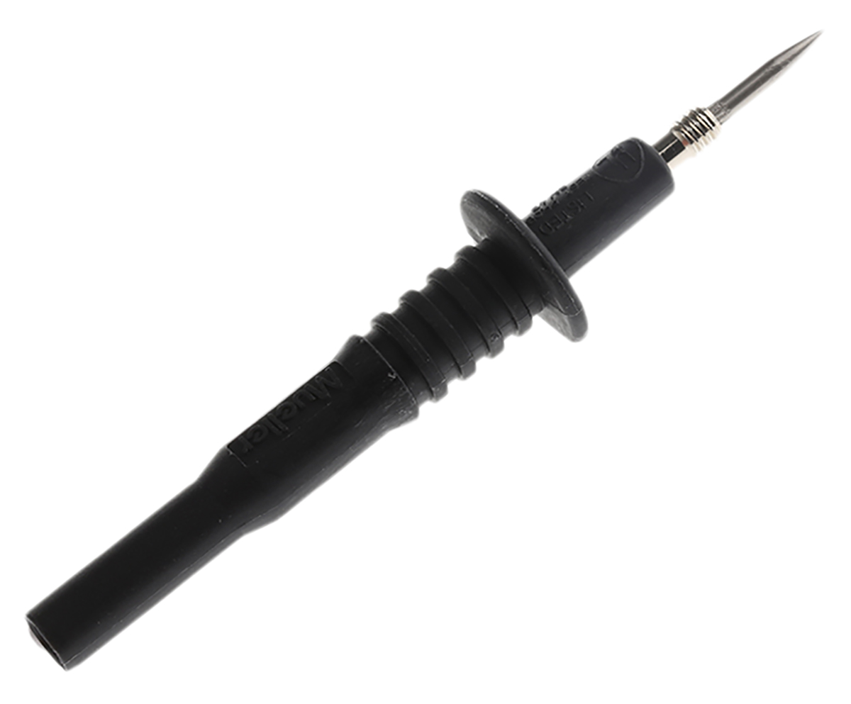 bu-26106-0 Mueller Electric Fixed Test Probe, 2 mm Tip, 1kV, 2A