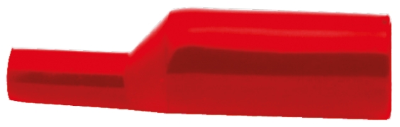 Mueller Electric, Red Polyvinyl Chloride Insulator Boot For Test Clip