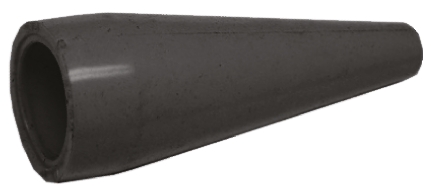 Mueller Electric, Black Polyvinyl Chloride Insulator Boot For Test Clip
