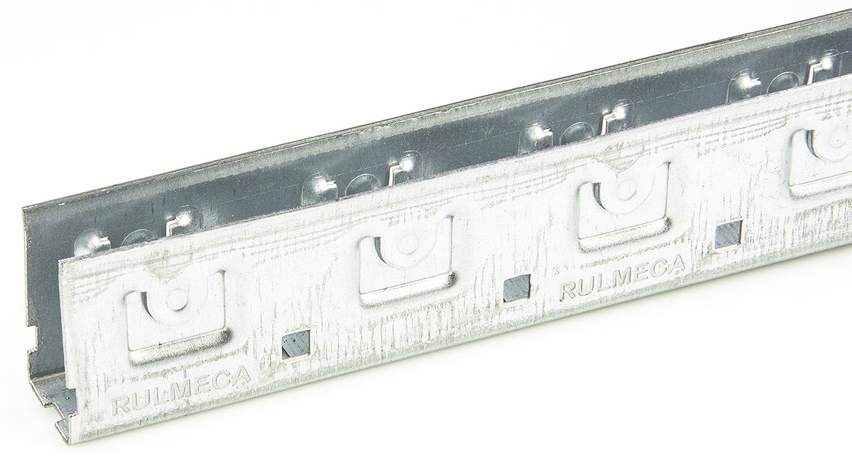 bu40 Interroll Roller Track 2600 N, 1976 mm Length x 30mm Width x 54 mm Height