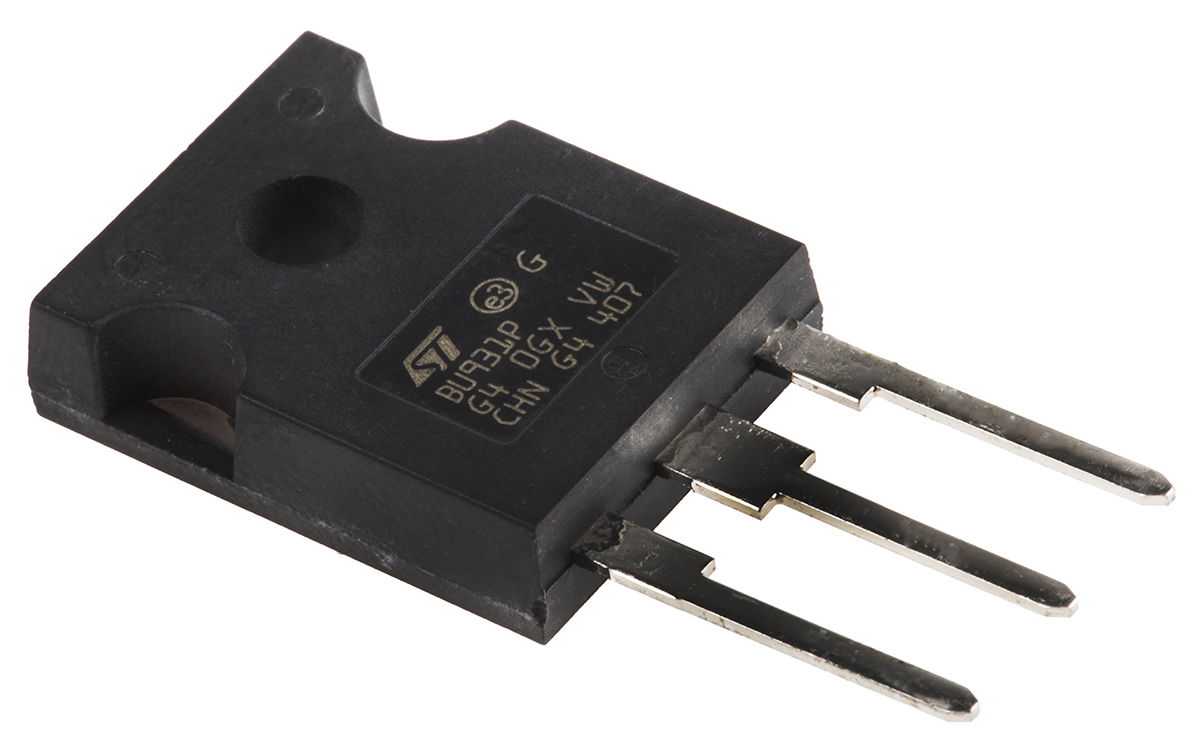 STMicroelectronics BU931P 1 Darlington Transistor NPN, 15 A 400 V HFE:300, 3-Pin TO-247