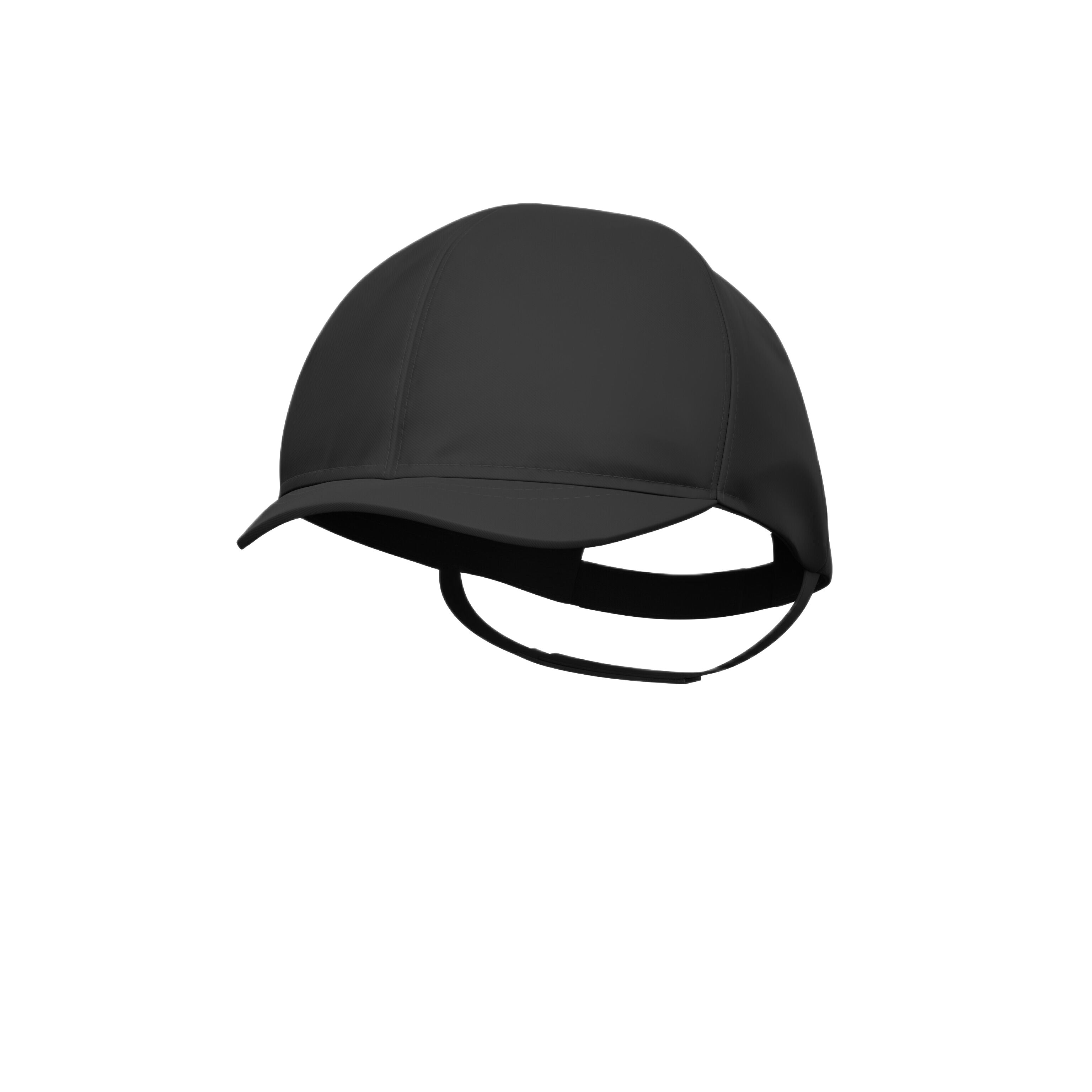 SURFLEX Black Short Bump Cap 100% Cotton
