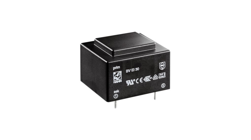 Hahn 24 V ac PCB PCB Transformer, CSA, UL 3 VA