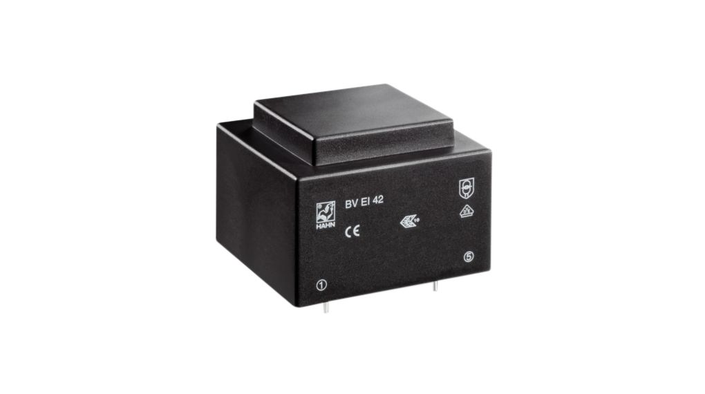 Hahn 12 PCB PCB Transformer, IEC 61558-2-6 6 VA
