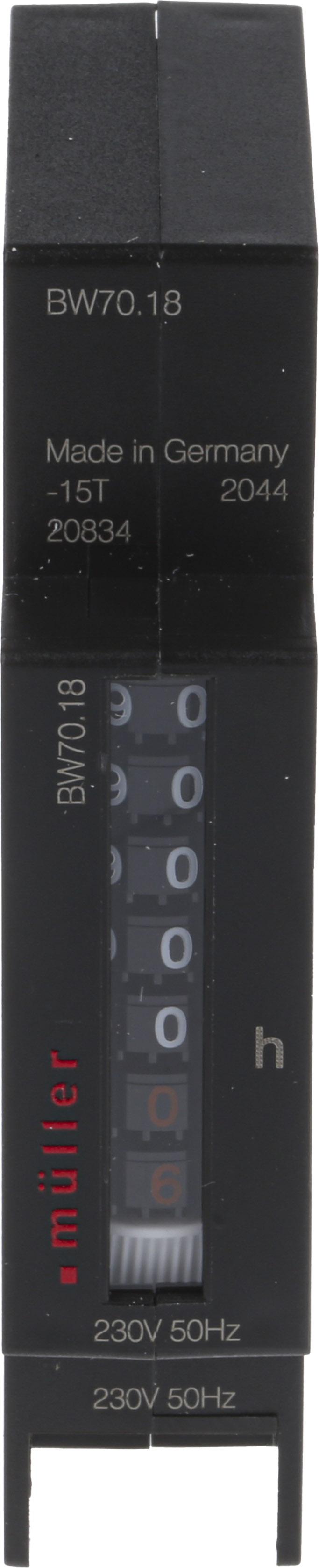 bw-7018-230v-50hz Muller BW70, 5 Digit Counter
