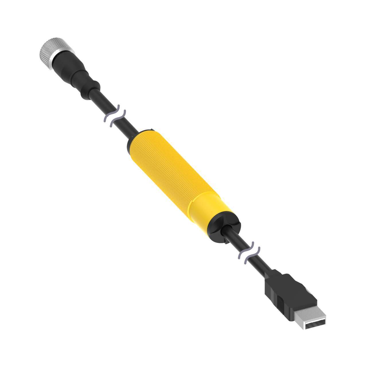 Banner USB Type A to Male to M12 Female Adapter