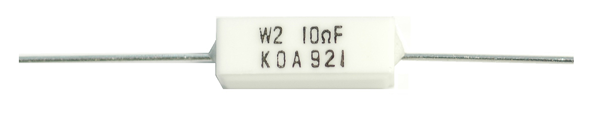 KOA 10 Ω Ceramic Resistor 5 W 1 % BWR5C10R0F
