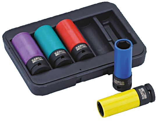 Bahco 5-Piece 1/2 in Standard Socket Set