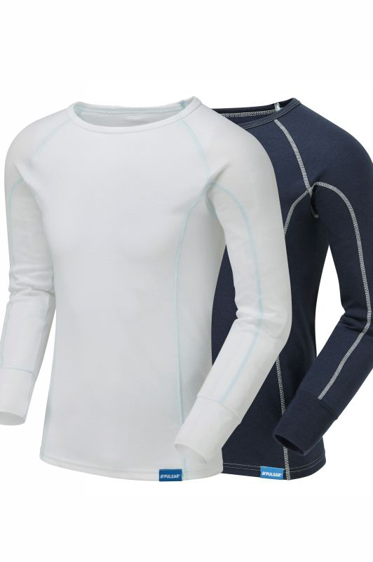 bz1501n-3xl PULSAR Navy Polyester Thermal Shirt, 3XL