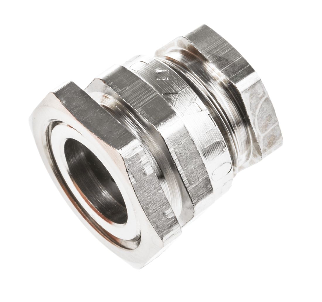 SIB PE Boulay Series Metallic Brass Cable Gland, PG9 Thread, 6.5 mm min., 8.5 mm max., IP65