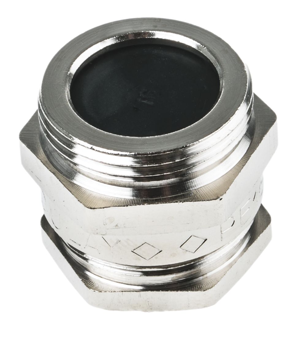 c0016100r SIB PE Boulay Series Metallic Brass Cable Gland, PG16 Thread, 10 mm min., 14 mm max., IP65
