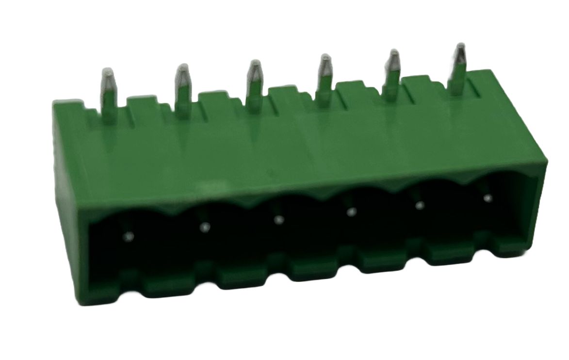 hmsa-069p5v Conex-It, 5.08mm Pitch, HMSA, 6 Way, Right Angle, Pluggable Terminal Block, Header, Through Hole, Solder Termination,