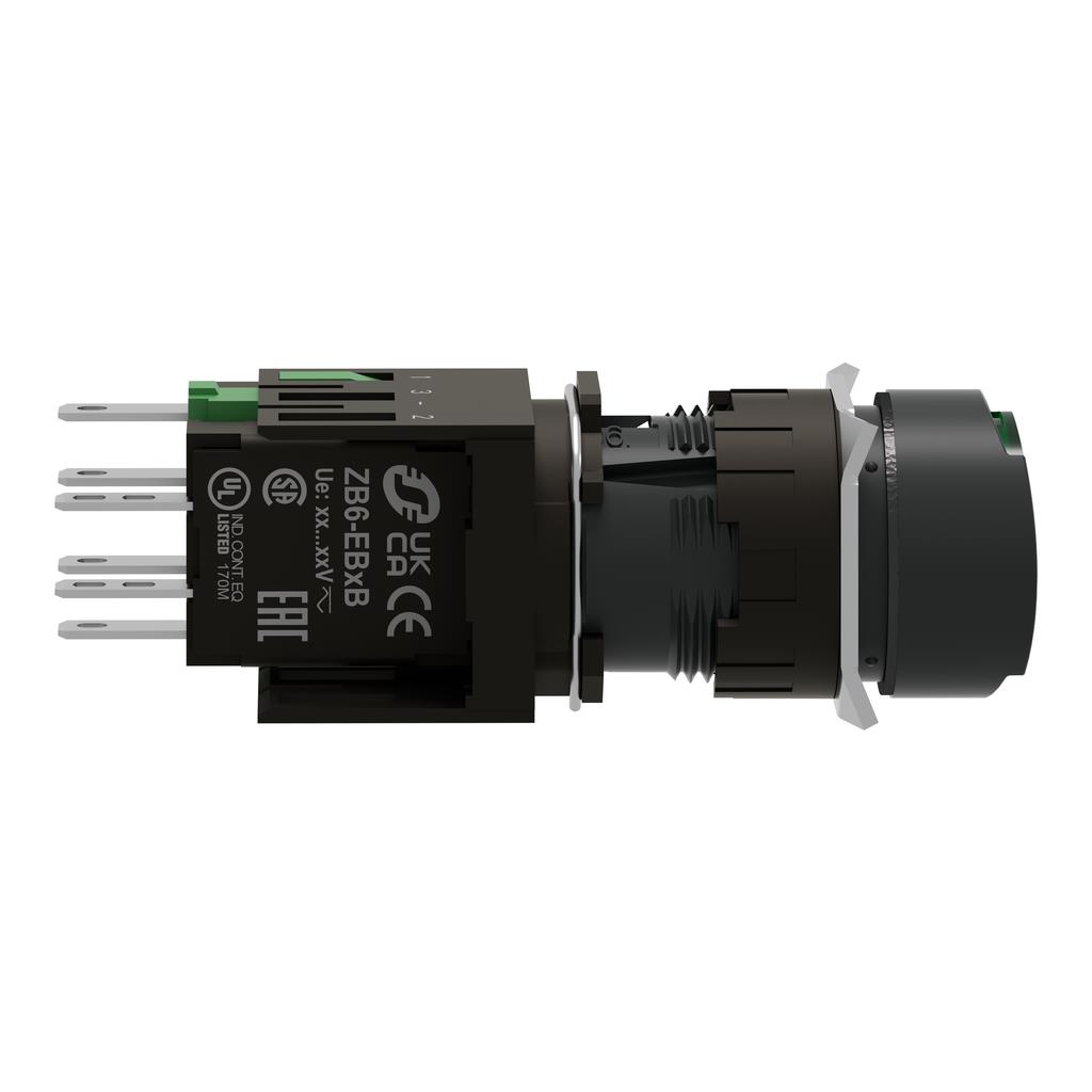 xb6aw3b1b Schneider Electric XB6 Illuminated Green Push Button NO Momentary