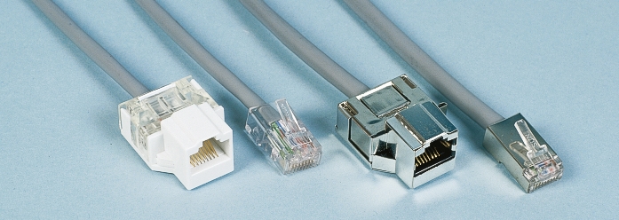 Decelect, 3m Cat5 RJ45 to Male RJ45 Female, F/UTP Shielded, Terminated