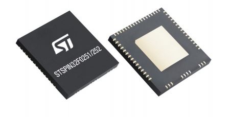 STMicroelectronics, Brushless Motor Driver IC 72-Pin, QFN