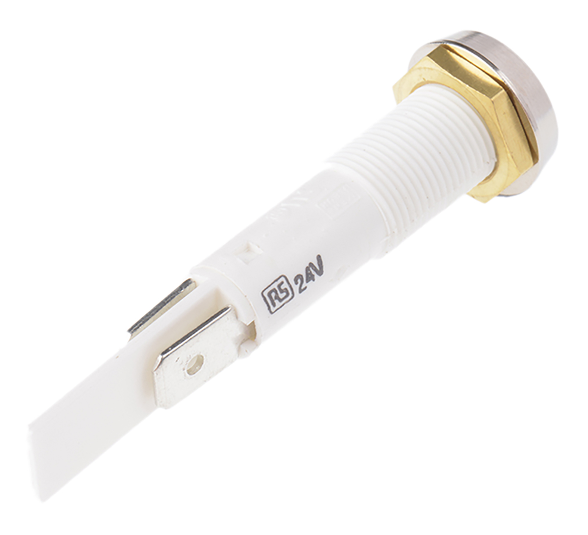 c027500fal Arcolectric (Bulgin) Ltd 0275 Series Green Indicator, 24V, Solder Tab Termination, IP67