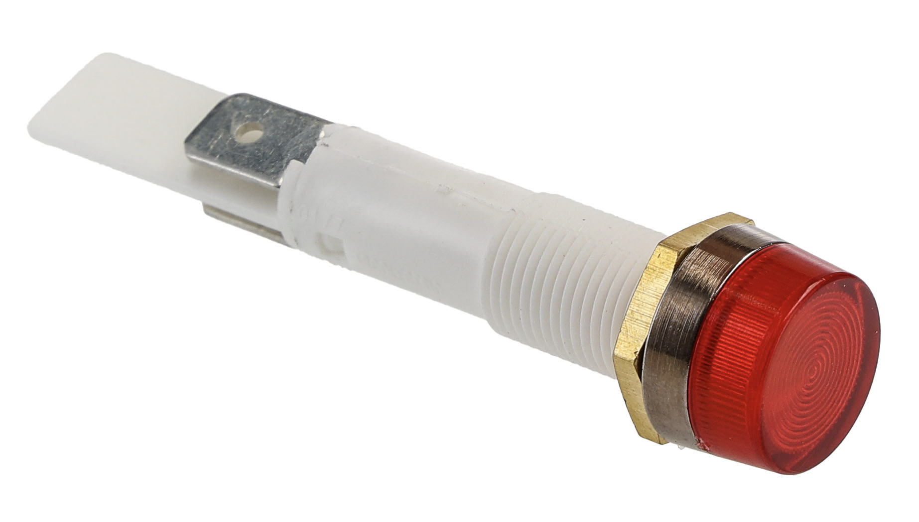 Arcolectric (Bulgin) Ltd 0277 Series Red Panel Mount Indicator, 12V, Solder Tab Termination Panel Mount, IP67