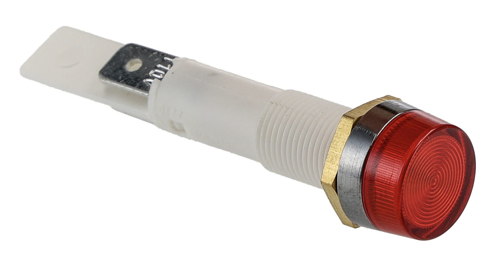 Arcolectric (Bulgin) Ltd 0277 Series Red Panel Mount Indicator, 110V ac, Solder Tab Termination Panel Mount, IP67