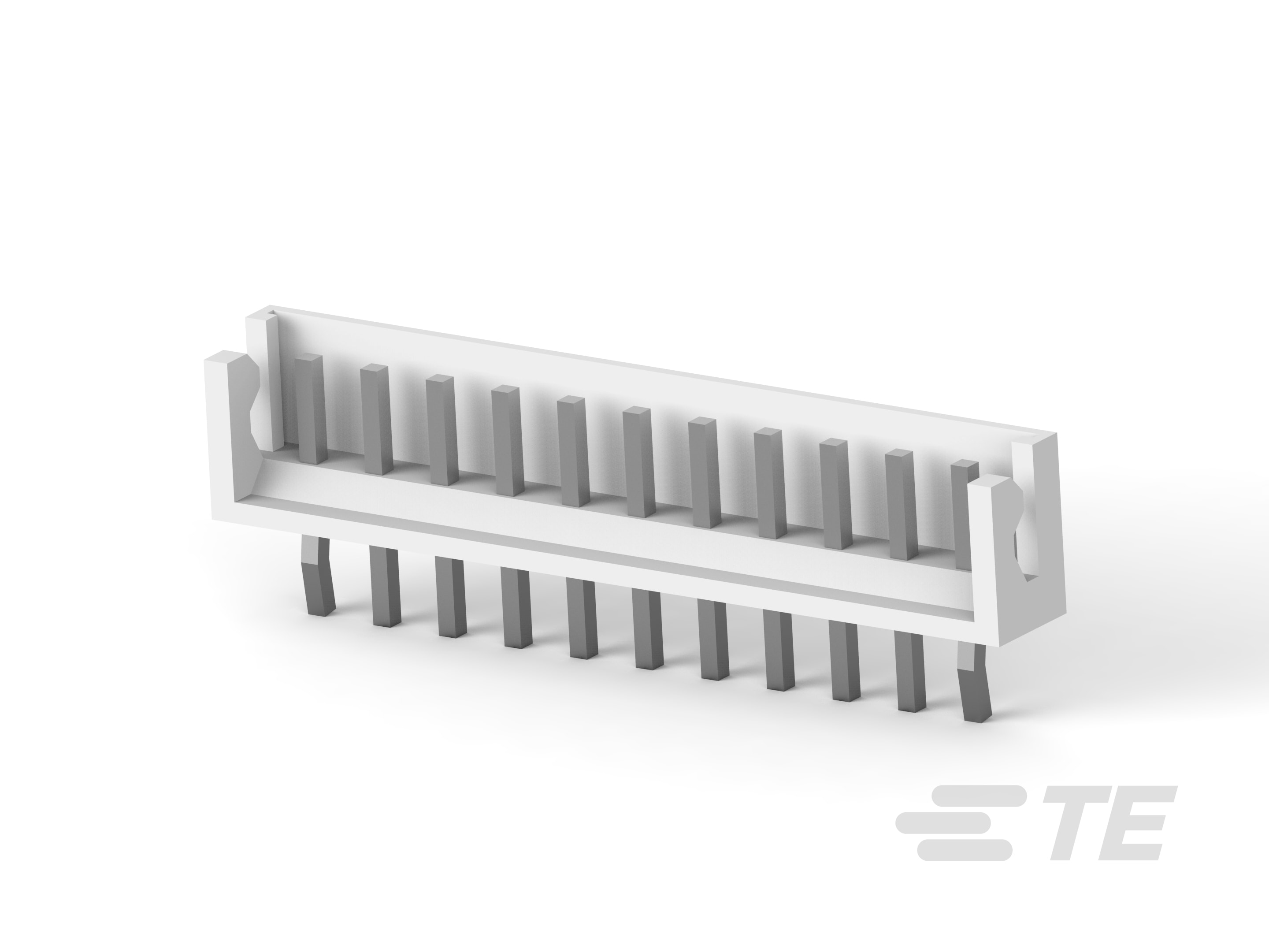 TE Connectivity AMP HPI Series Vertical PCB PCB Header, 11 Contact(s), 2.5 mm Pitch, 1 Row, Shrouded