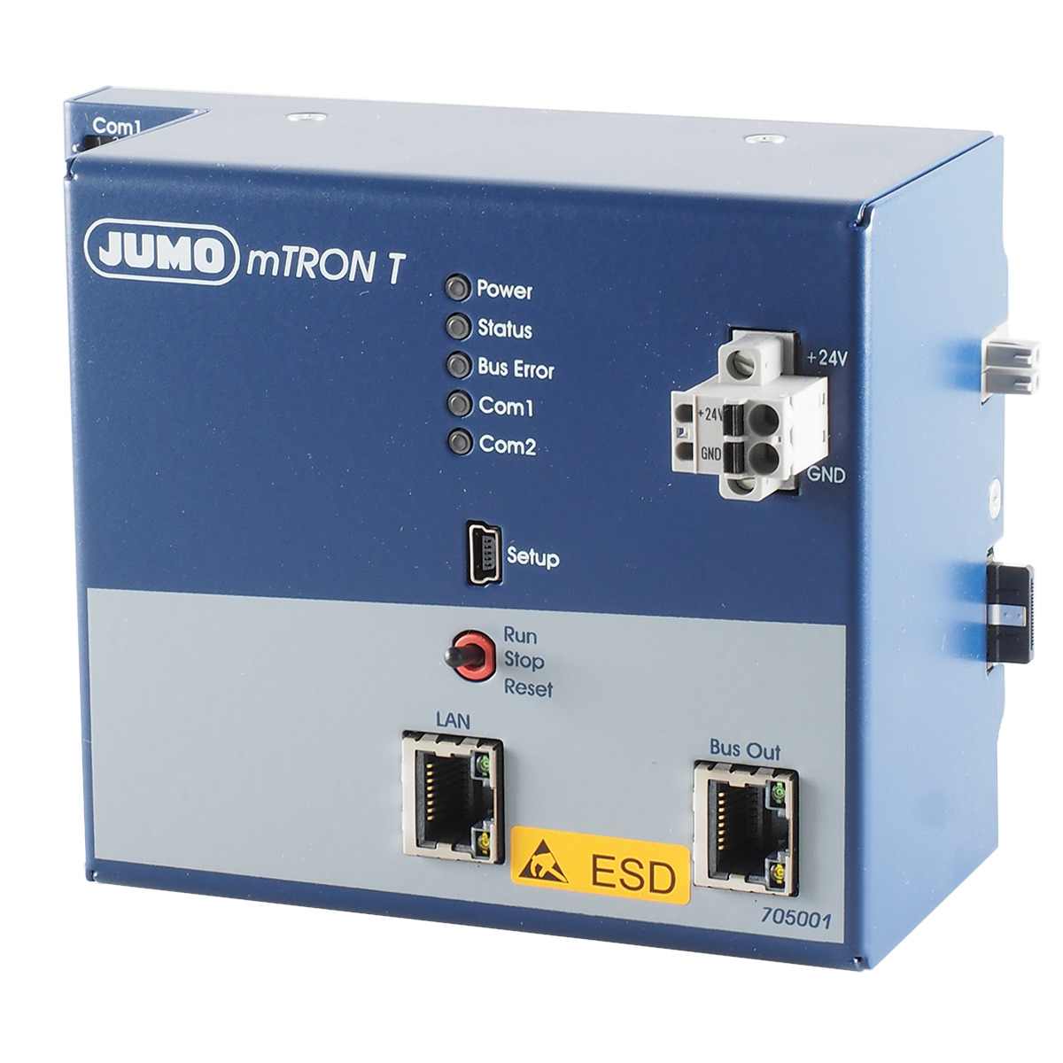Jumo 705001 Series Controller for Use with 705021 Series, Analog, Analogue, 24 V dc