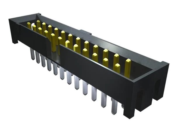 Samtec STMM Series Vertical Surface PCB Header, 20 Contact(s), 2 mm Pitch, 2 Row, Shrouded