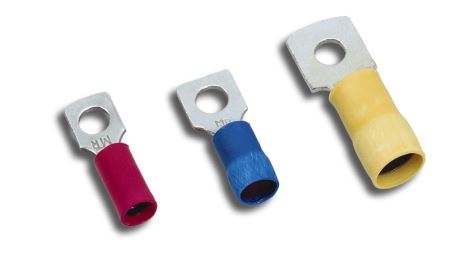 MECATRACTION S double crimp Insulated Spade Connector, Crimp