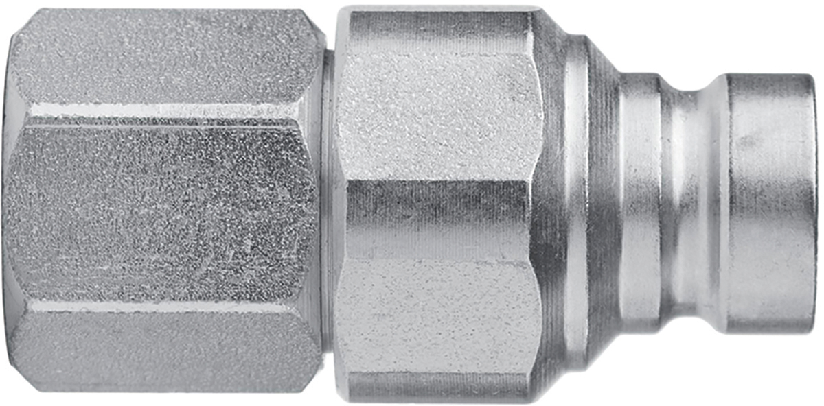 CEJN Steel Hydraulic Quick Connect Coupling Male NPT 1/4 in, 500 bar
