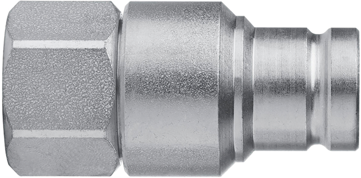 CEJN Steel Hydraulic Quick Connect Coupling Male G 3/8 in, 400 bar