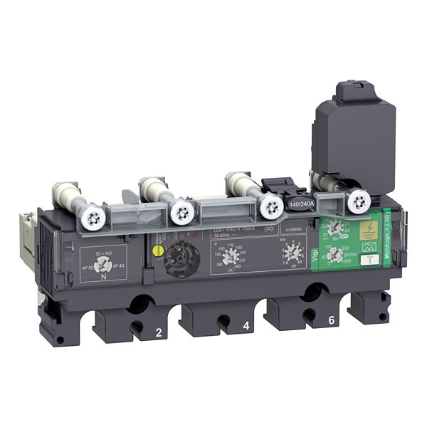 Schneider Electric 440V Circuit Trip Circuit Trip for use with 250, NSX160, 100