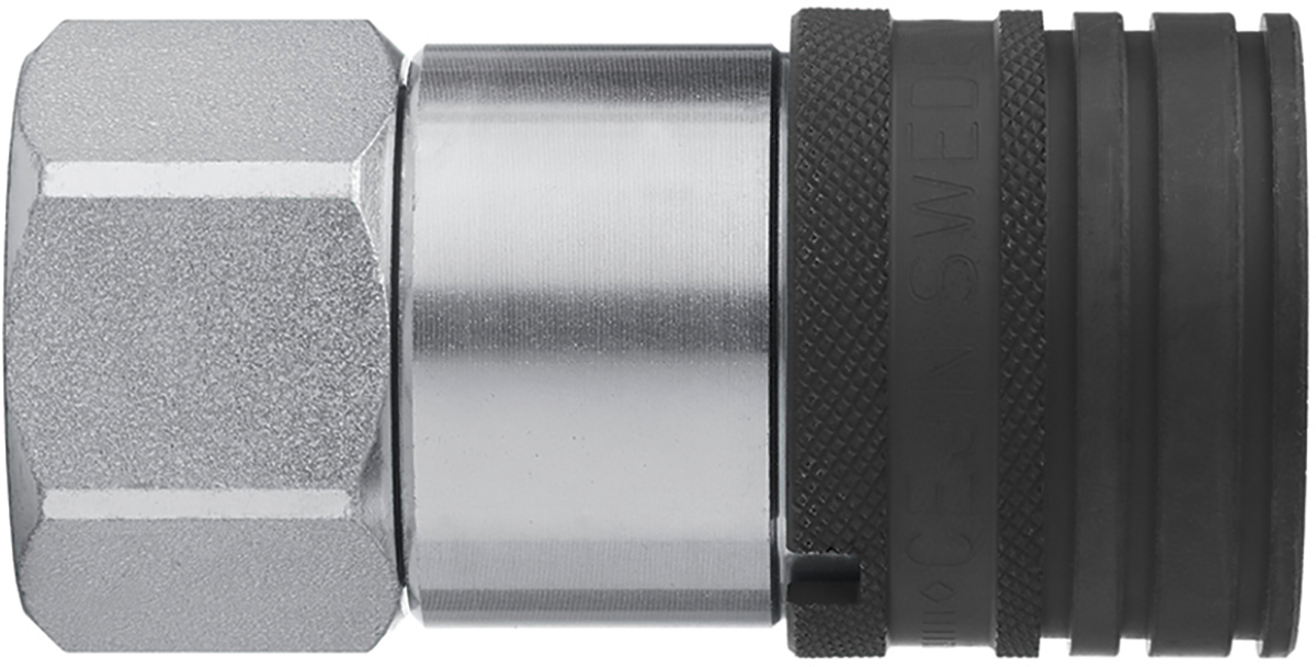 CEJN Steel Hydraulic Quick Connect Coupling Female G 3/4 in, 400 bar