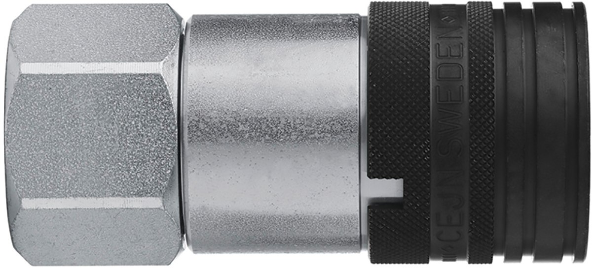 CEJN Steel Hydraulic Quick Connect Coupling Female G 1 in, 400 bar
