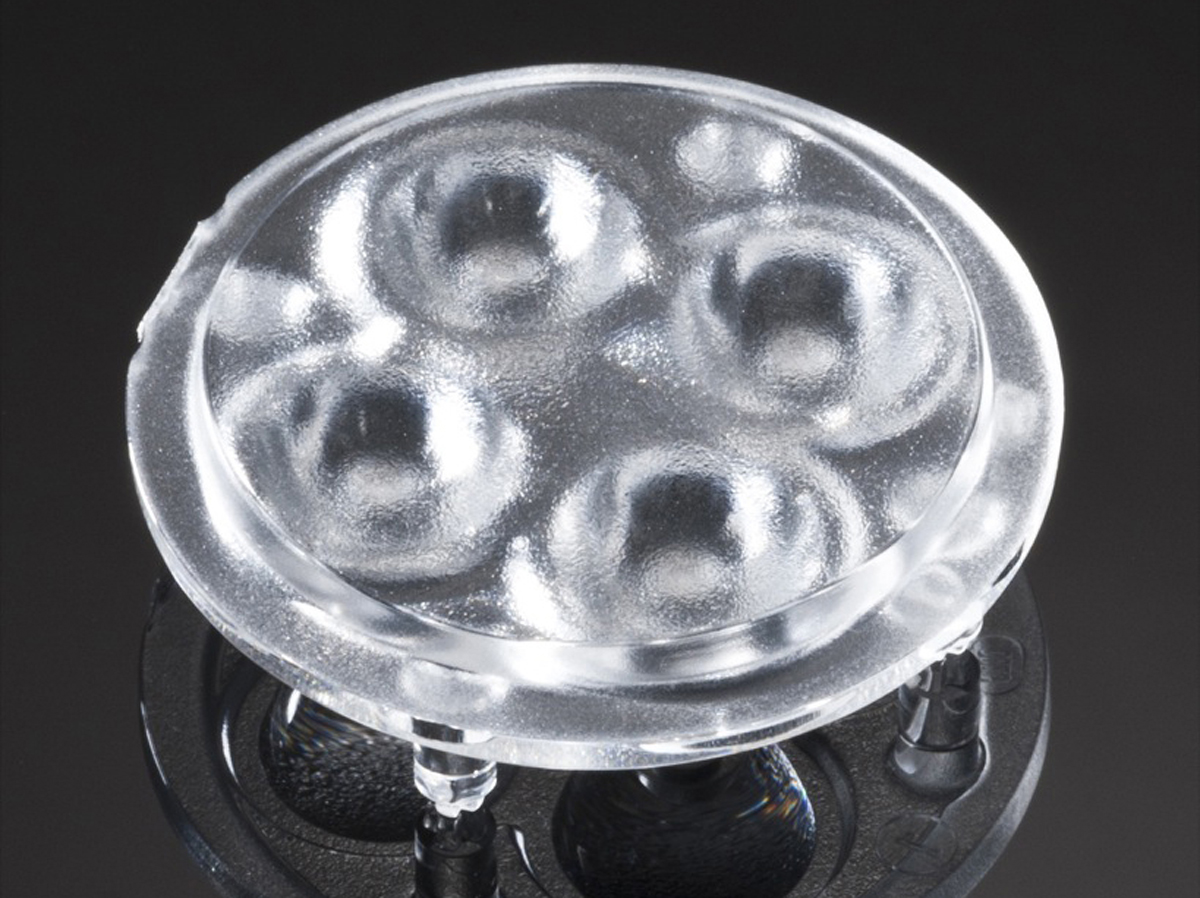 Ledil C10923_GT4-W, GT4 Series 4-Way LED Lens 33 to 45° Wide Angle Beam