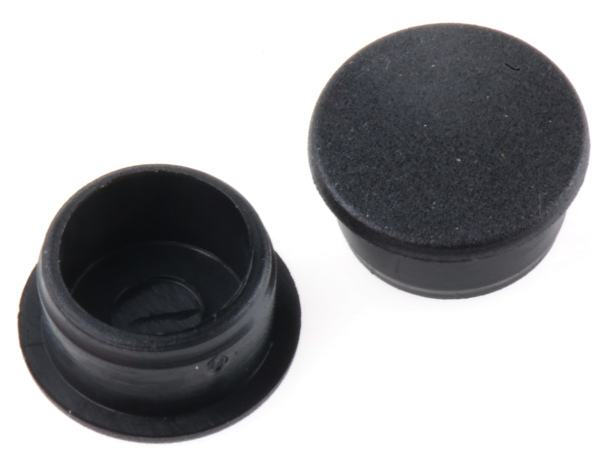 Sifam 11.5 mm Knob Diameter Black Potentiometer Knob Cap for 6 mm Shaft Axial, C110-BLK