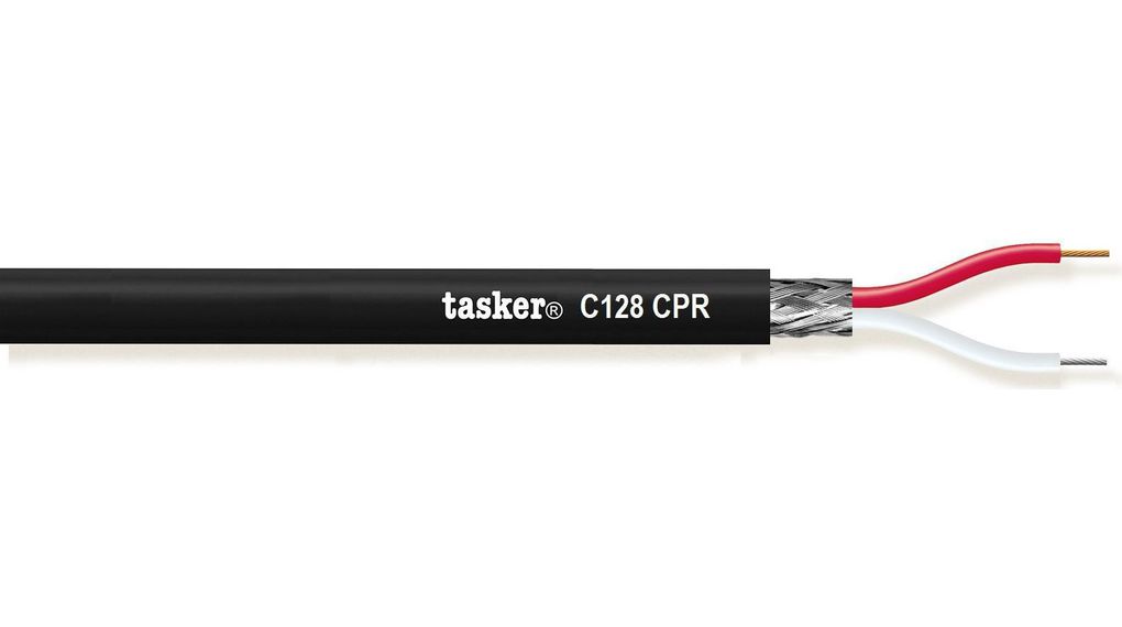 Tasker 2 Core, 0.35 mm² CSA, 6.1 mm OD, 100 m, Black
