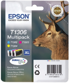 Epson T1306 Multicolour Ink Cartridge