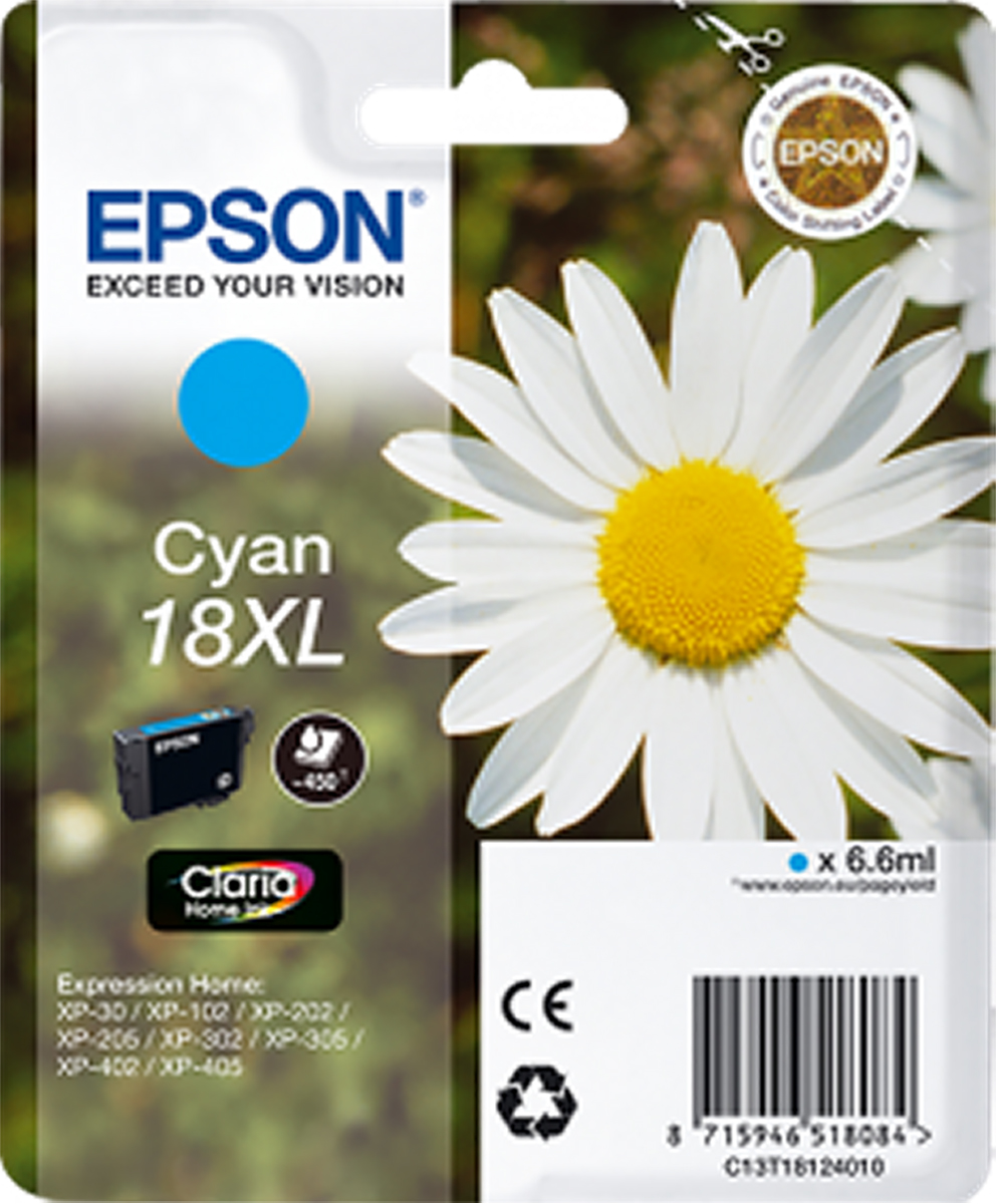 Epson 18XL Cyan Ink Cartridge